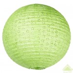 Абажур Mutsu 40 см, бумага, цвет зелёный