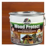 Антисептик Wood Protect цвет махагон 10 л