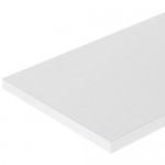 Деталь мебельная Вардек 2400х300х16 мм ЛДСП цвет белый