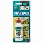 Клей для дерева Bison SUPER WOOD, 75гр