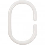 Кольца для шторок Sensea пластиковые, цвет белый, 12 шт