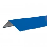 Конёк плоский с полиэстеровым покрытием 2 м цвет синий