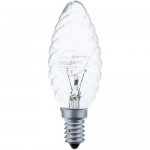 Лампа накаливания Belsvet свеча витая E14 60 Вт свет тёплый белый