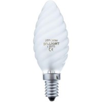 Лампа накаливания Belsvet свеча витая E14 60 Вт свет тёплый белый
