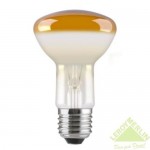 Лампа накаливания GE спот R63 40 Вт, желтая
