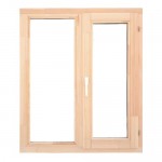 Окно деревянное 116x117 см, однокамерный стеклопакет