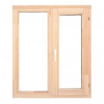 Окно деревянное 116x97 см, однокамерный стеклопакет