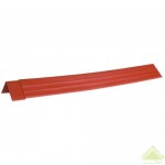 Планка ветровая Керамопласт 5x150x1210 мм цвет красный