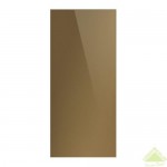 Полотно дверное остеклённое, 90х210 см, ламинация, цвет бронза