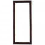 Витрина для шкафа Delinia «Бронза» 40x92 см, алюминий/стекло, цвет тёмно-коричневый
