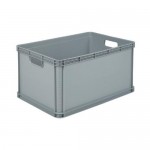 Ящик хозяйственный, 60х40х32 см, серый, 60 кг