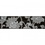 Бордюр «Аджанта» 20х5.7 см цвет чёрный