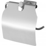 Держатель для туалетной бумаги Grampus «Ocean» с крышкой цвет хром