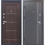 Дверь входная металлическая Ferrum 8, 860 мм, левая, цвет венге