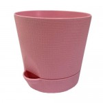Горшок цветочный «Партер» D9, 0, 35л., пластик, Розовый