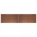 Комплект панелей для рам Ваннбок 170 см цвет антик бронзовый