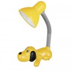 Лампа настольная Собачка E27 40 Вт цвет жёлтый