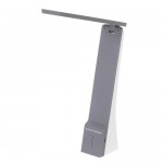 Лампа настольная светодиодная аккумуляторная Desk 3 Вт цвет белый/серый