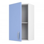 Шкаф навесной «Лагуна Д» 67,6х40 см, цвет голубой