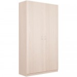 Шкаф распашной Турин, 212x120x45 см, дуб белёный