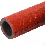 Теплоизоляция для труб СуперПротект 18/4 мм 11 м цвет красный