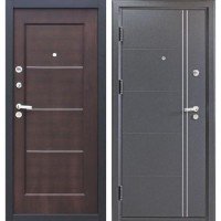 Дверь входная металлическая Ferrum 8, 860 мм, левая, цвет венге