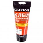 Клей Axton для потолочных изделий монтажный особопрочный в тюбике 0.3 кг