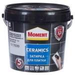 Затирка цементная Mомент «Керамикс», 1 кг, цвет белый