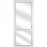 Алюминиевое ограждение балкона левое 210x90 см белый