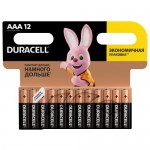 Батарейка алкалиновая Duracell AAA/LR03 12 шт