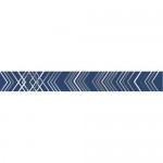 Бордюр настенный Azori «Festa» 50.6x6.2 см цвет синий индиго