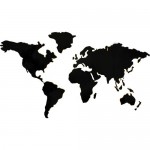 Доска пробковая «Карта мира» 150х80 см