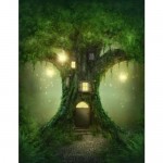 Фотообои «Домик в волшебном лесу», флизелиновые, 200x260 см, W513003