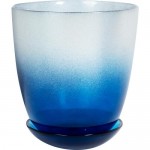 Горшок цветочный для орхидей Nina Glass ø14.5 h14.5 см v1 л стекло синий/прозрачный