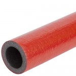 Изоляция для труб СуперПротект, Ø18/6 мм, 1 м, полиэтилен, цвет красный