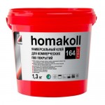 Клей Homakoll 164 Prof для напольных покрытий 1.3 кг