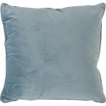 Подушка «Бархат», 40х40 см, цвет серый/голубой