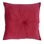 Подушка «Бархат», 45х45 см, цвет красный