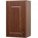 Шкаф навесной "Орех Аква" 40x68x29 см, ЛДСП, цвет коричневый