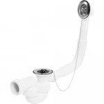 Сифон для ванны McAlpine с пробкой, с раздвижным переливом 310-720мм MRB1-EX