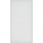 Витрина для шкафа Delinia ID «Хельсинки» 40x76 см, алюминий/стекло, цвет белый