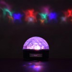 Диско-шар светодиодный 18x15 см 6 LED мультисвет MP3 SD пульт ДУ