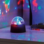 Диско-шар светодиодный 6 LED 9 см мультисвет