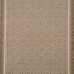 Дорожка ковровая «Оти» 1.5 м, цвет коричневый