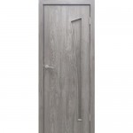 Дверь межкомнатная глухая ламинированная Белеза 200х70 см цвет тернер серый