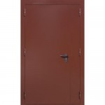 Дверь противопожарная дымогазонепроницаемая 02-EIS 8017 127х207 см левая цвет коричневый