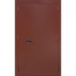 Дверь противопожарная дымогазонепроницаемая 02-EIS 8017 137х207 см правая цвет коричневый