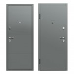 Дверь входная металлическая Urban 870 мм левая, цвет серый