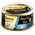 GIM CAT Шани Кэт Филет консервы для кошек Тунец 70гр.