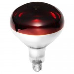 Инфракрасная лампа для обогрева (ИКЗК) R125, E27, 150 Вт, 230-240 В